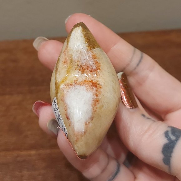 🔥 Sale 🔥 Red Banded Calcite Puffer Heart - Final Price - Picture 7 of 14